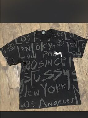 Stussy reflective t-shirt